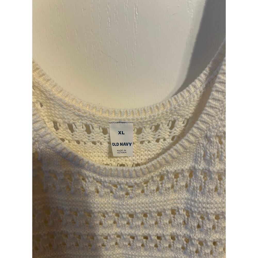 Old Navy Crochet Size XL Tank - Picture 2 of 4